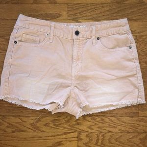 Mossimo high waist corduroy shorts in blush pink 6